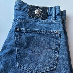 Versace Jeans Couture Classic Relaxed Men's Jeans in Blue
